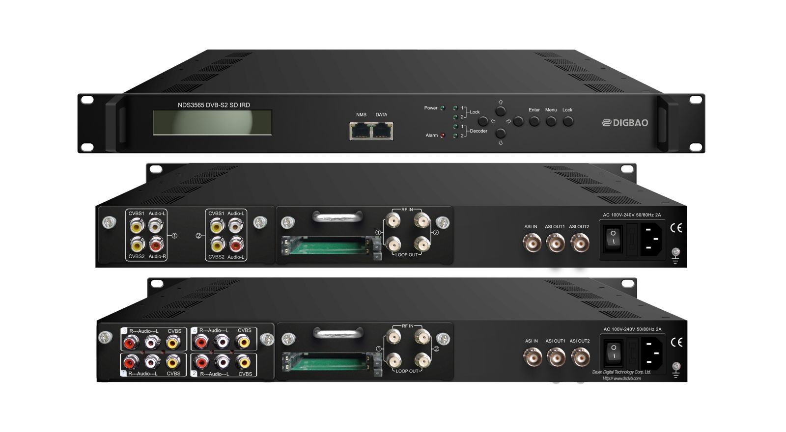 NDS356X large card IP receiver decoder