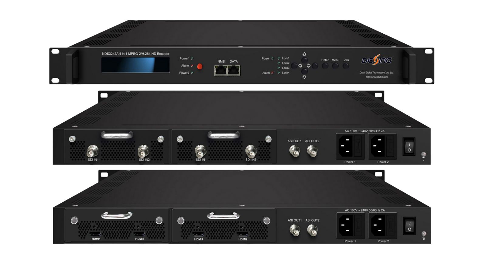NDS3242A broadcast grade SDI high-definition encoder