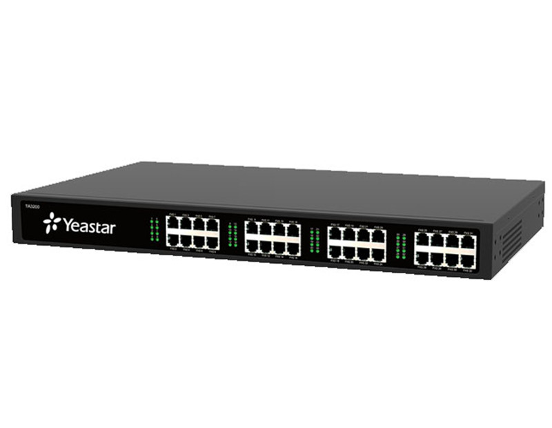 IAD access unit (FXS analog voice gateway) telephone exchange