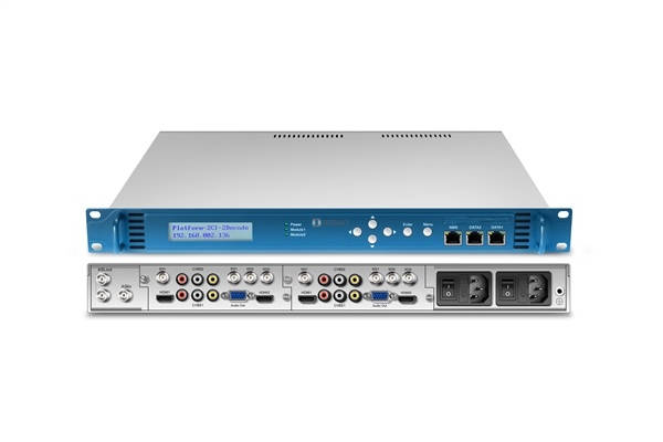 IP multicast reception converted to 4-channel SDI high-definition decoder