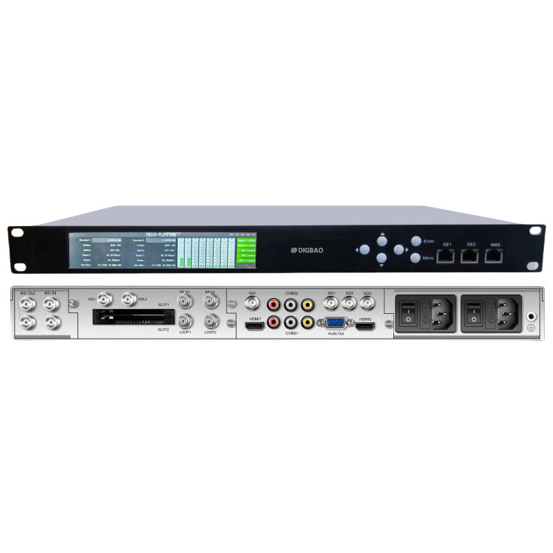 H2222HD Two channel Receiver and Two channel Output Integrated Processing Decoder