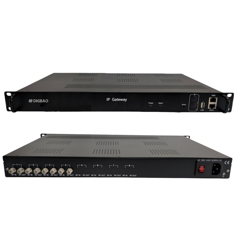 DTMB DVB-S/S2 Clear Stream Receiver to IP Stream Output (Engineering Machine)